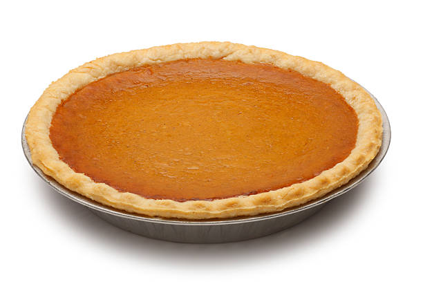 A classic pumpkin pie.