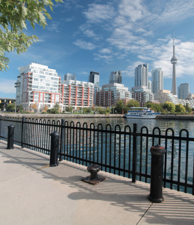 Toronto, Ontario - Skyline from Toronto Inner Harbour