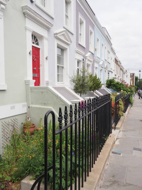 istock Row houses in London 1821884653