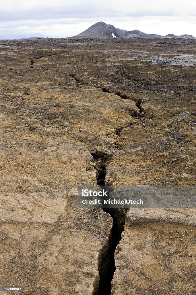 이 지구별 Chasm - 로열티 프리 지진 스톡 사진