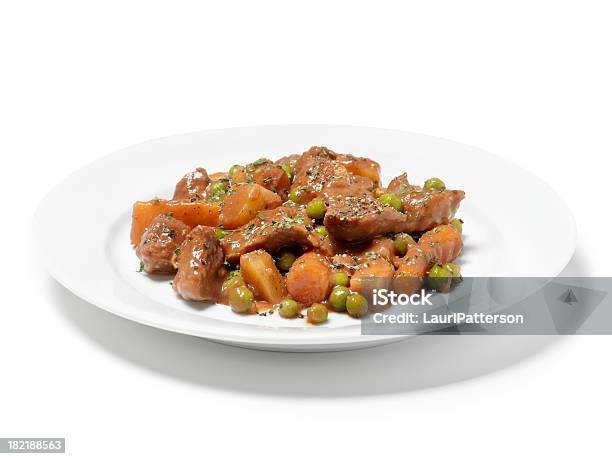 Beef Stew Stock Photo - Download Image Now - Plate, Stew, Gravy