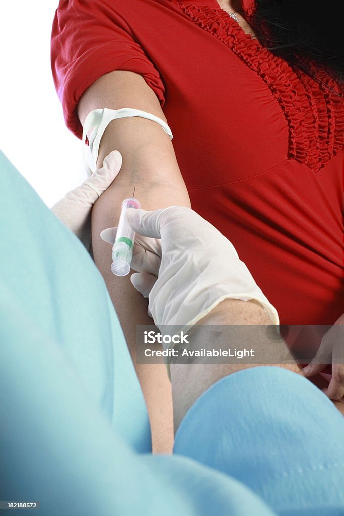 Prelievo di sangue - Foto stock royalty-free di Donazione di sangue