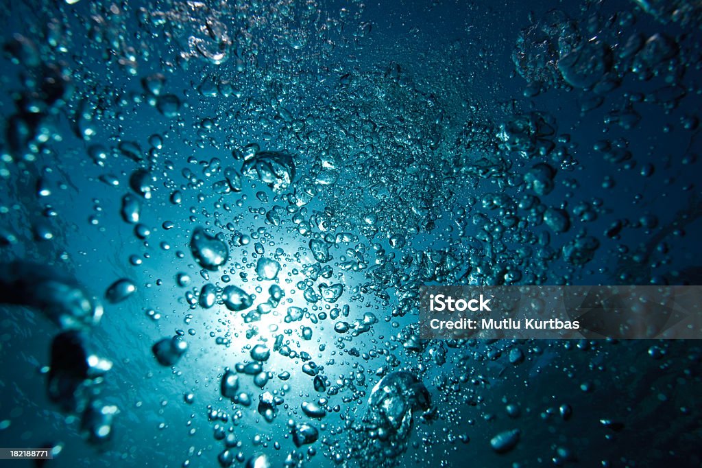 Debaixo d'água - Foto de stock de Água royalty-free