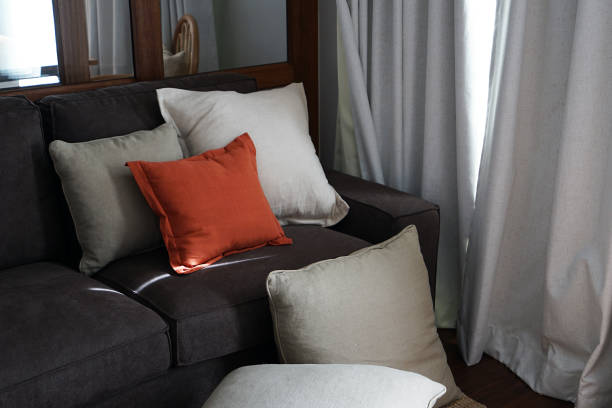 istock Interior design and room decoration at cozy hotel 1821892337