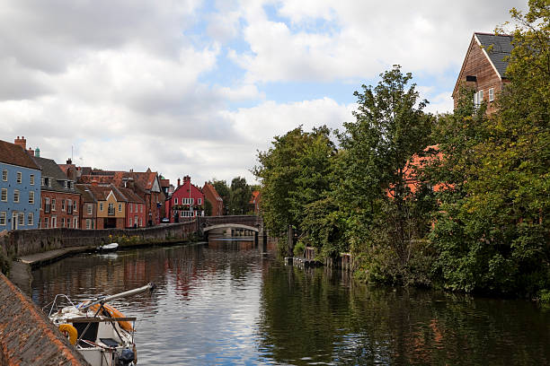 istock River Wensum and Fye Bridge, Norwich 182190681