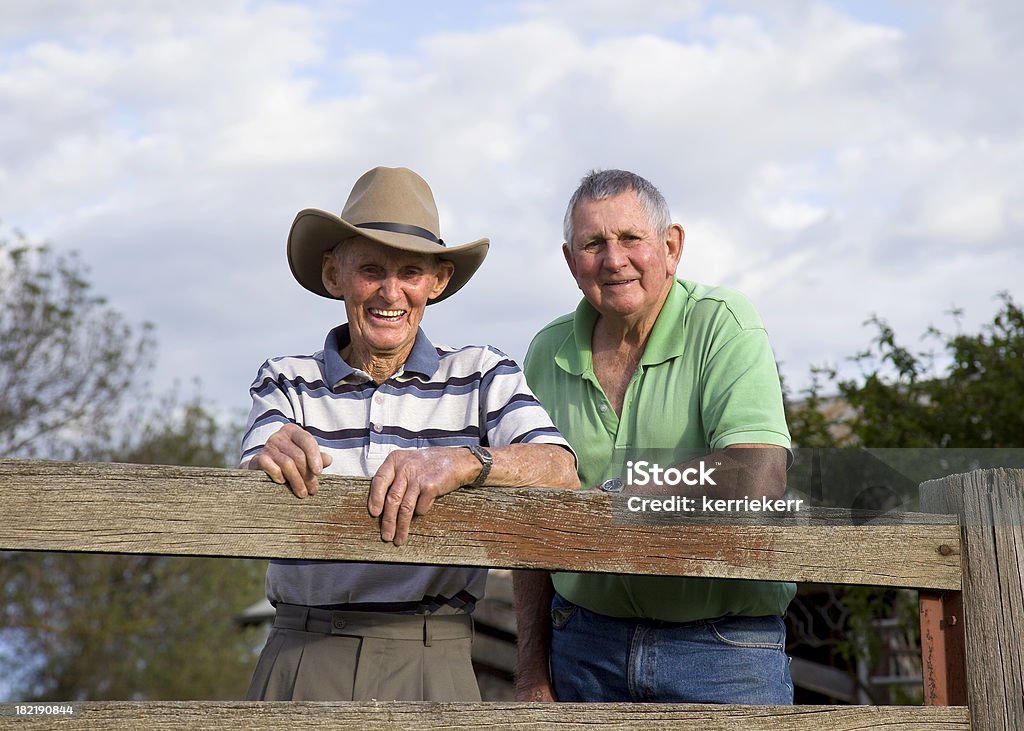 Edad avanzada Brothers - Foto de stock de Australia libre de derechos