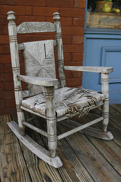 istock Antique Child's Rocking Chair 182191051