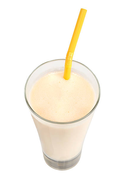milkshake - pineapple milkshake стоковые фото и изображения
