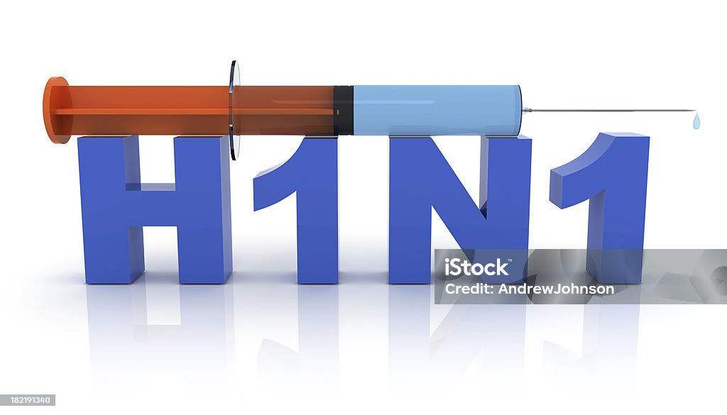 H1N1 de la gripe porcina - Foto de stock de Asistencia sanitaria y medicina libre de derechos