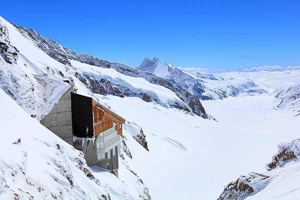 istock Alpine Alps mountain landscape at Jungfraujoch 182191400