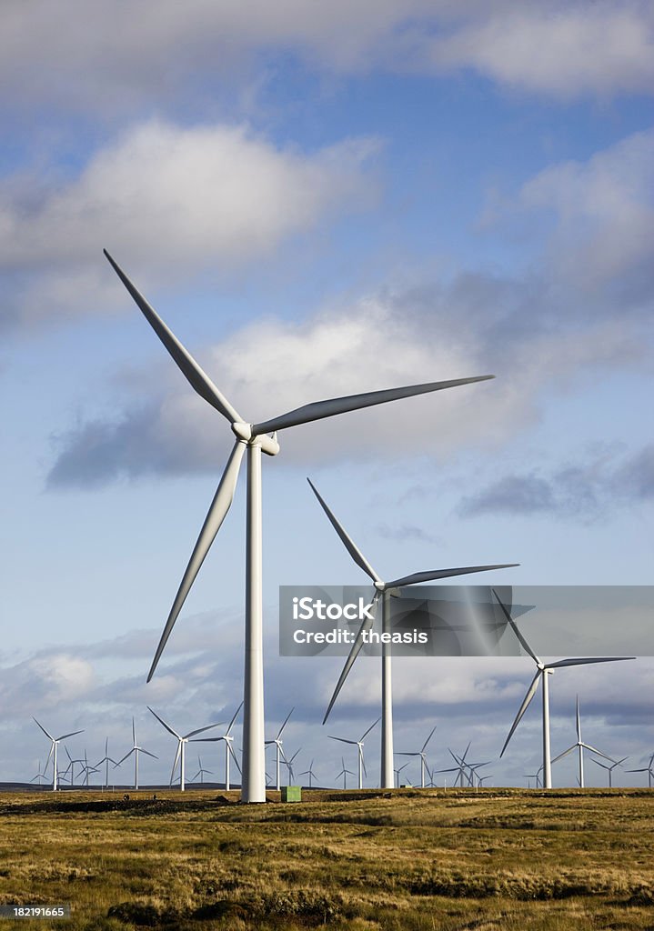 Turbinas eólicas - Foto de stock de Aerogenerador libre de derechos