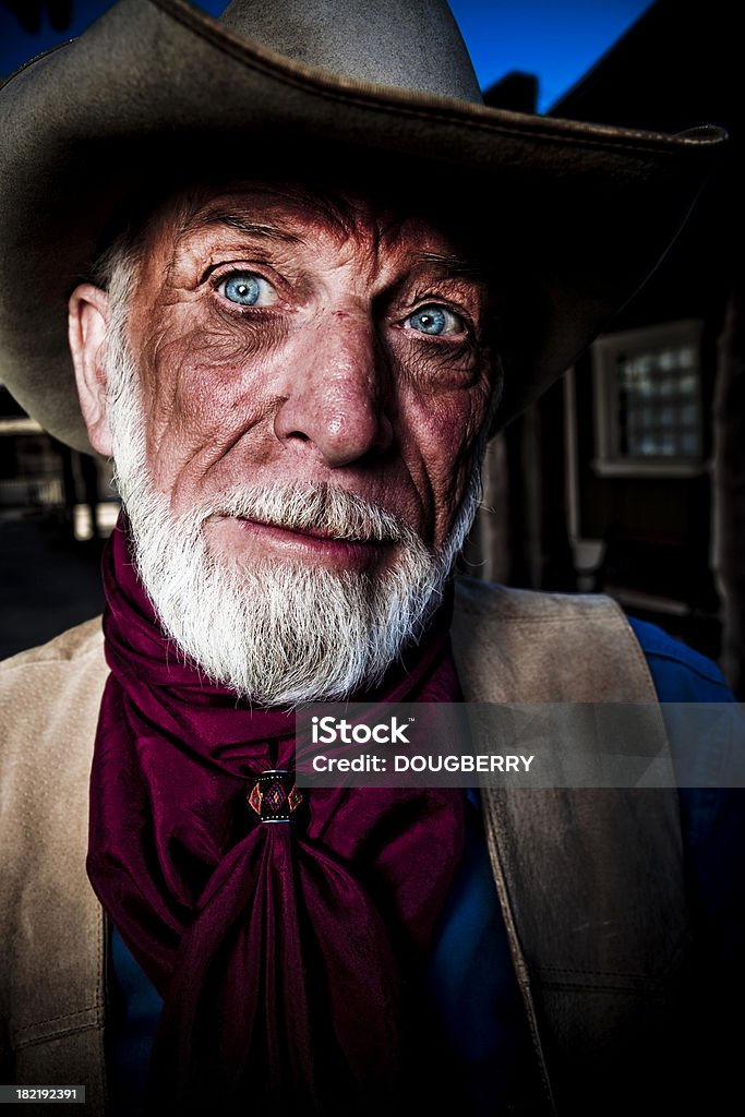 Cowboy - Foto stock royalty-free di 70-79 anni