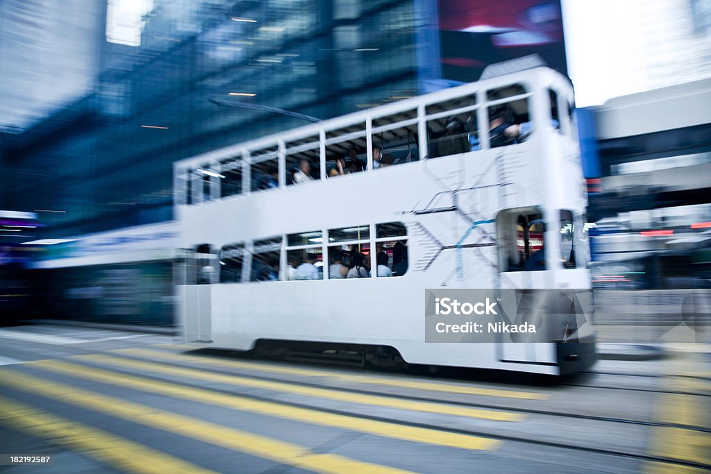 Hong Kong Tram - Foto stock royalty-free di Hong Kong