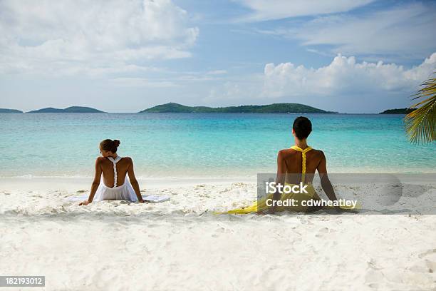 女性のビーチでご休息 - 2人のストックフォトや画像を多数ご用意 - 2人, ウェディングドレス, カリブ