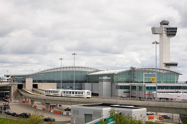 Aeropuerto Internacional John F Kennedy - foto de stock