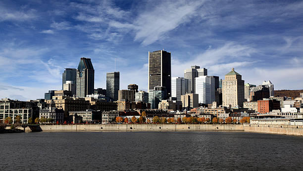istock Panoramic picture of Montreal cityscape 182193353