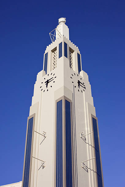 istock Art Deco Clock Tower in Downtown Victoria British Columbia Canada 182194133