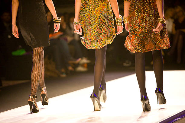 Catwalk "Catwalk, canon 1Ds mark III" designer clothing photos stock pictures, royalty-free photos & images
