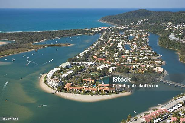 Noosa Stock Photo - Download Image Now - Aerial View, Australia, Horizontal