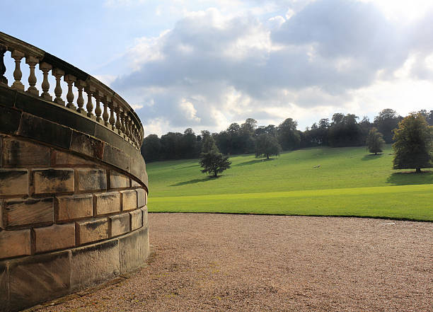 istock stone balustrade overlooking landscape park 182195058
