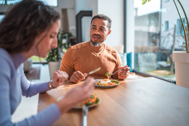istock Multi-Ethnic Couple Domestic Life At Home 1821951180