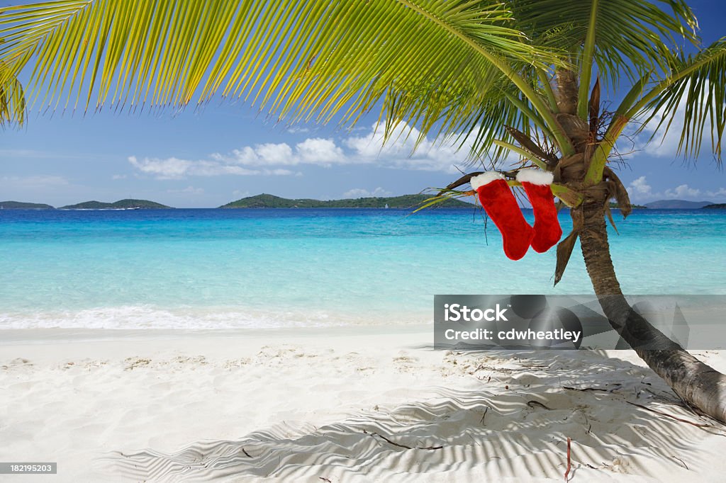 Frohe Weihnachten von der Karibik - Lizenzfrei Weihnachten Stock-Foto