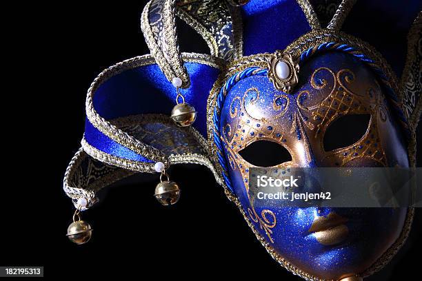 Карнавал Маска — стоковые фотографии и другие картинки Маскарадная маска - Маскарадная маска, Синий, Без людей