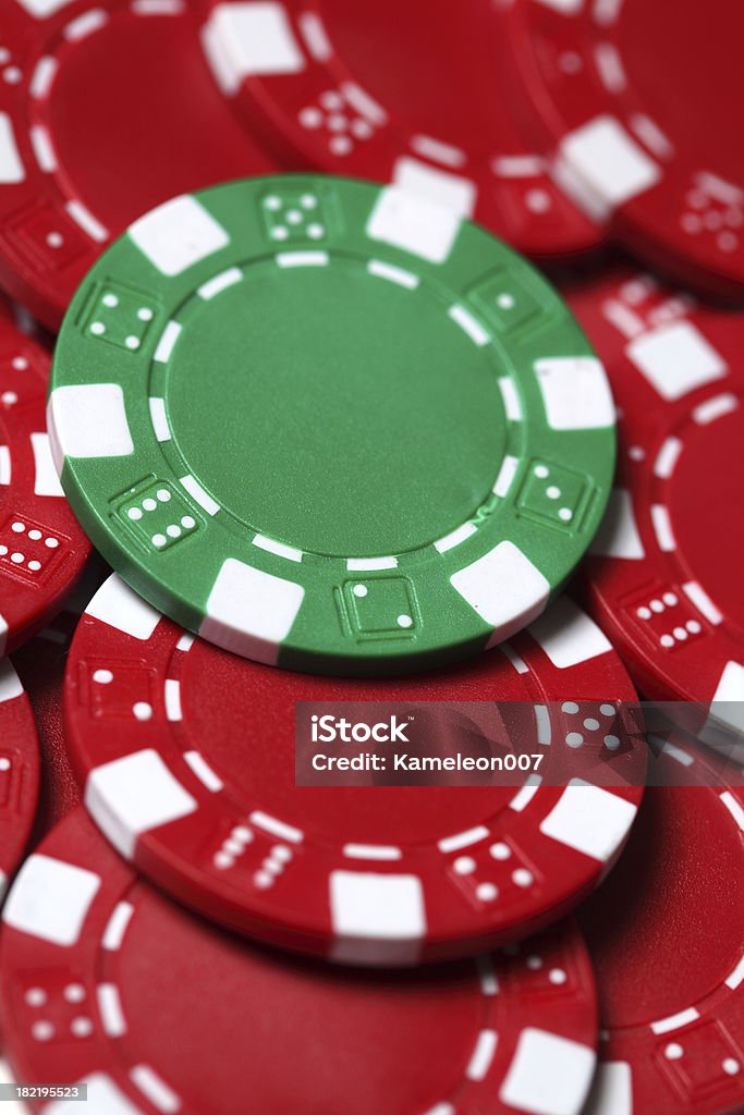 Покер фишки - Стоковые фото Азартные игры роялти-фри