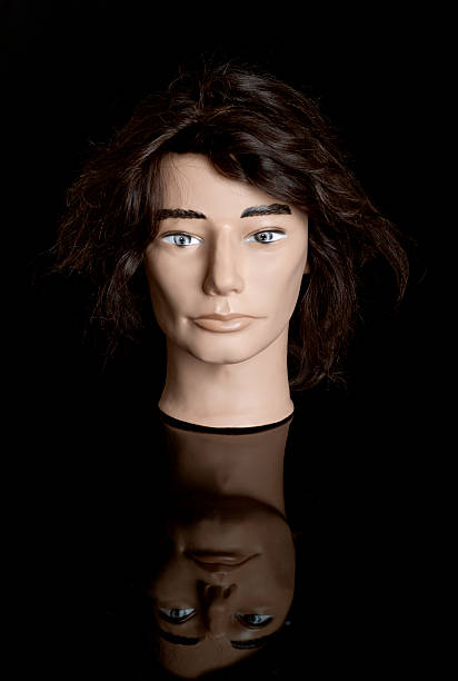 istock Mannequin Head with Hair 182195569
