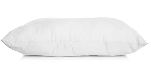 White pillow  with clipping path