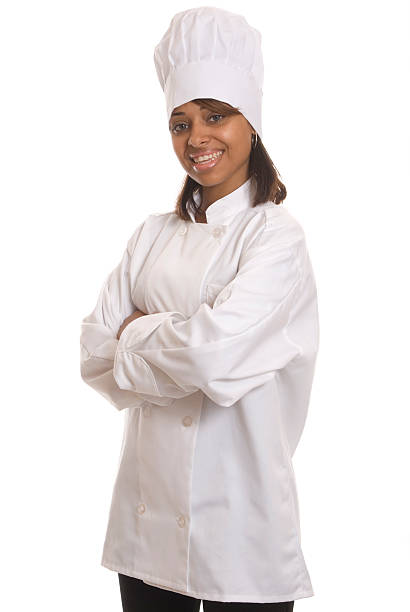 istock Young Woman Chef 182196386