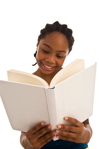 istock African ethnicity adolescent female holding a textbook 182196399