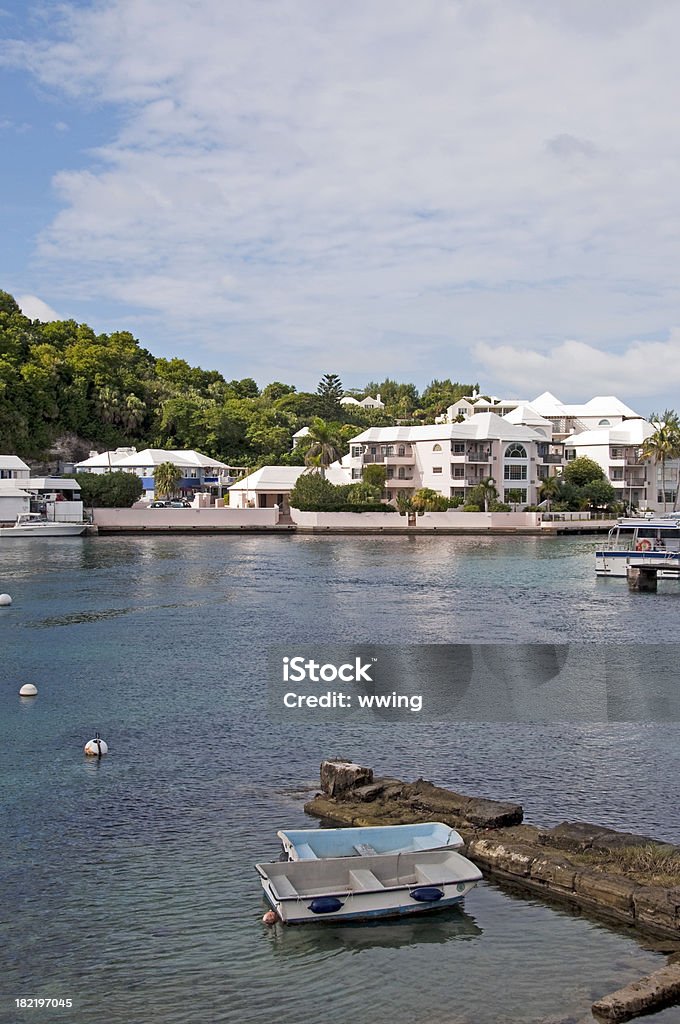 Flatts Village, Bermuda - Foto stock royalty-free di Baia