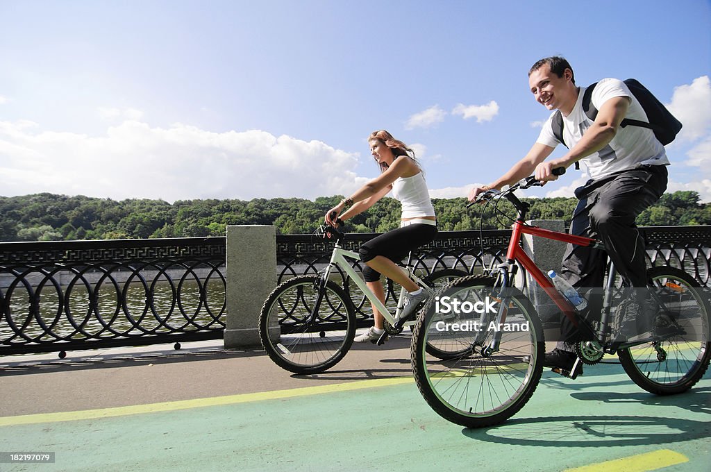 cycling - Lizenzfrei Fahrradweg Stock-Foto