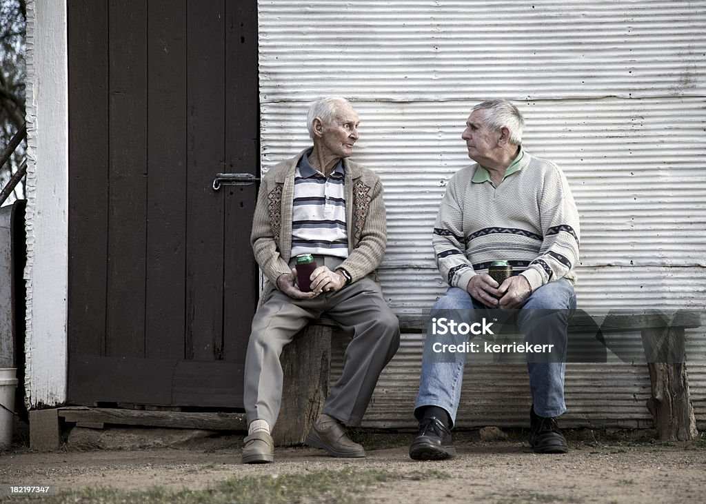 Älteren Brothers - Lizenzfrei Australien Stock-Foto