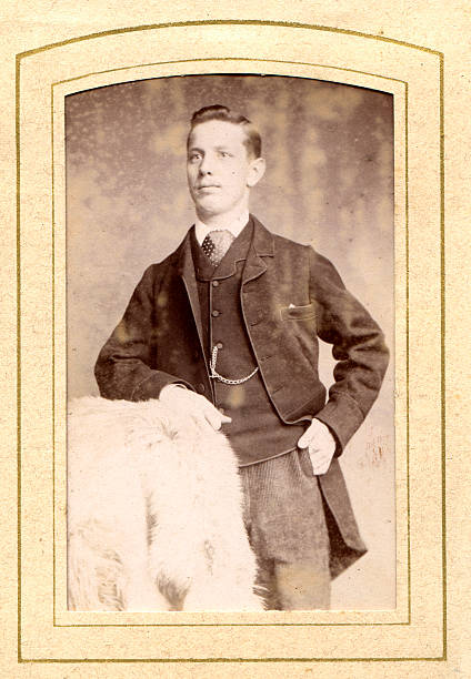 istock Victorian Man Old Photograph 182197594
