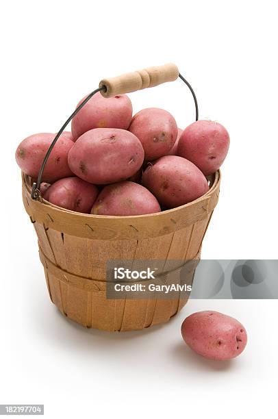 Red Potatoes Stock Photo - Download Image Now - Basket, Close-up, Crop - Plant