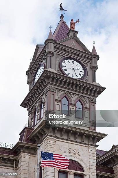 Bosque Palacio De Justicia Del Condado De Texas Bell Torre De Reloj Foto de stock y más banco de imágenes de Arquitectura
