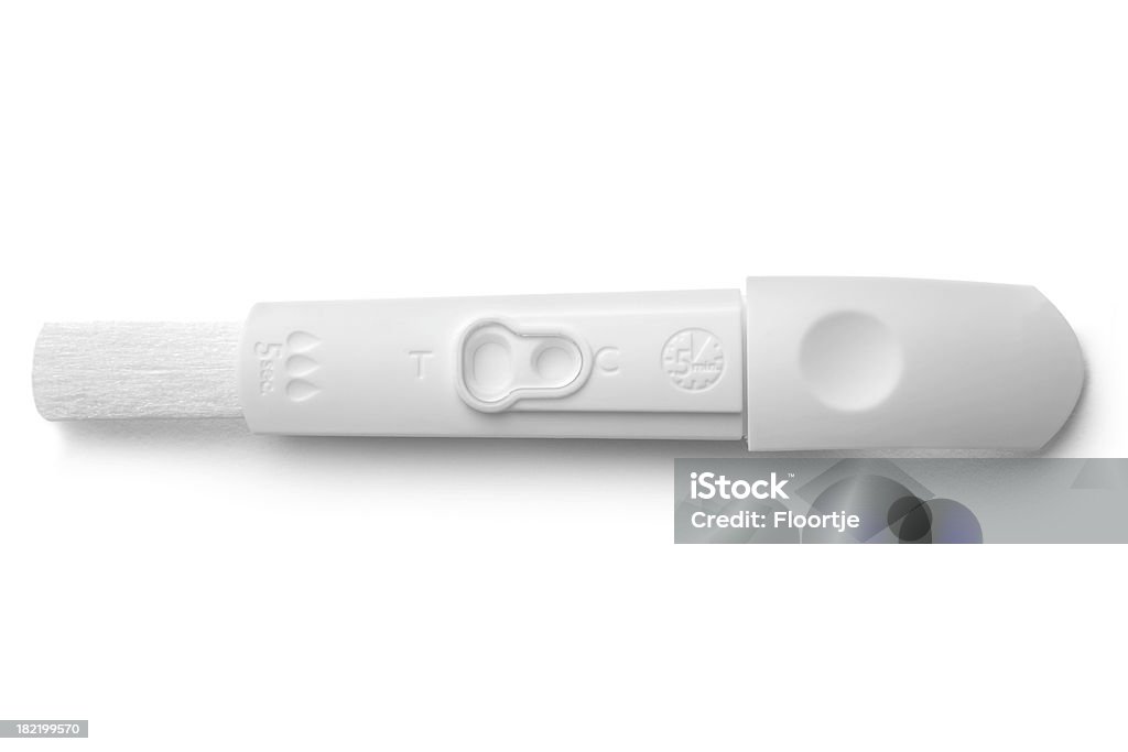 Медицинский: Тест на беременность - Стоковые фото Беременная роялти-фри