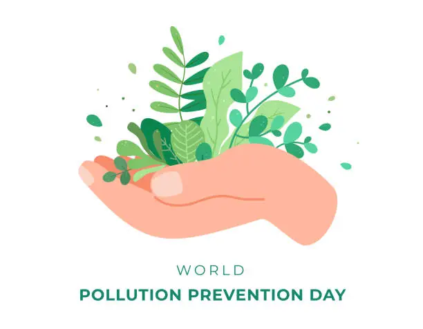 Vector illustration of Pollution Control Day