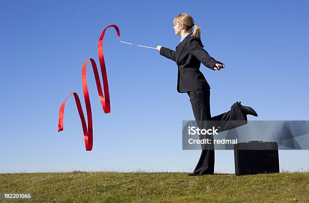 Business Spell Stock Photo - Download Image Now - Letter W, Briefcase, Magic Wand