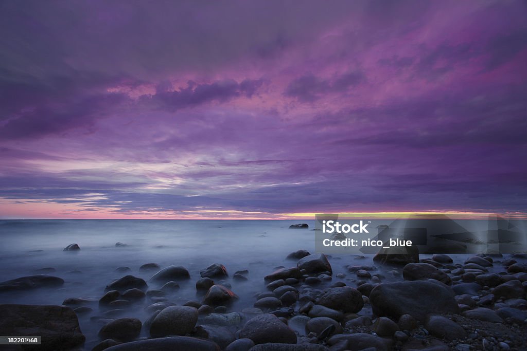Dramatischen Sonnenuntergang - Lizenzfrei Rhode Island Stock-Foto
