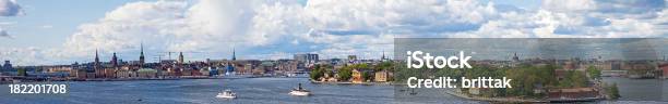 Big Stockholm Slussen Для Djurg Панорама От — стоковые фотографии и другие картинки Без людей - Без людей, Большой город, Внешний вид здания