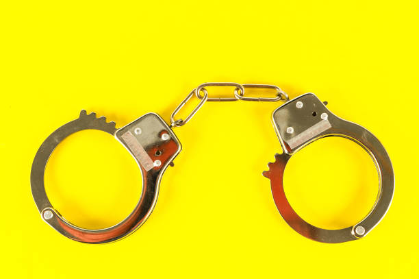 istock Close-up of handcuffs 1822025085