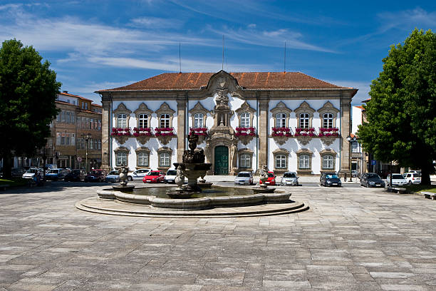 istock City hall of Braga 182202689