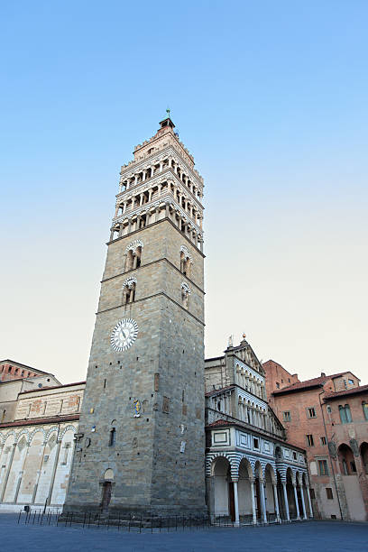 istock Bell Tower and the Cathedral in Piazza Duomo, Pistoia 182203051