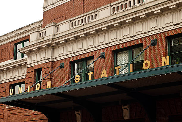 istock Front of Union Station in downtown Seattle 182204481