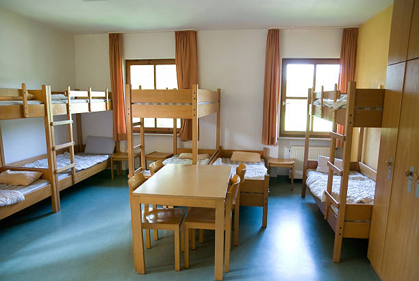 clear inn room in youth hostel