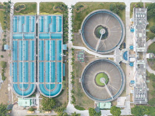 istock Sewage treatment plant 1822047014
