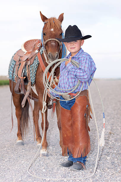 istock Cowboy and Horse 182204937